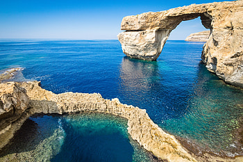 Azure Window collapse, Natural wonders, Dwejra Window, Malta's iconic landmark HD wallpaper