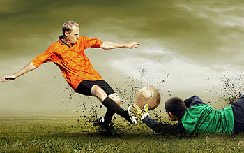 soccer, field, ball, man HD wallpaper