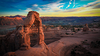 Arches National Park, Geology HD wallpaper