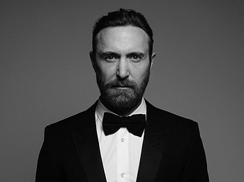 David Guetta, david-guetta, music, artist, dj, monochrome, black-and-white HD wallpaper