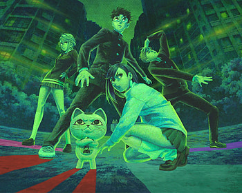 Anime, Dandadan, green anime HD wallpaper