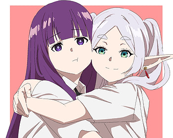 Fern and Frieren, Anime, Frieren: Beyond Journey's End, Frieren (Frieren: Beyond Journey's End), Fern (Frieren: Beyond Journey's End) HD wallpaper