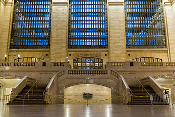Empty NYC, Grand Central Station, Coronavirus lockdown HD wallpaper