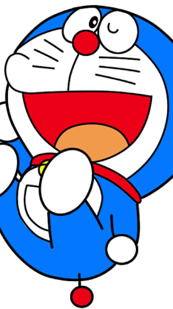 Doraemon Jump, doraemon, jump HD phone wallpaper