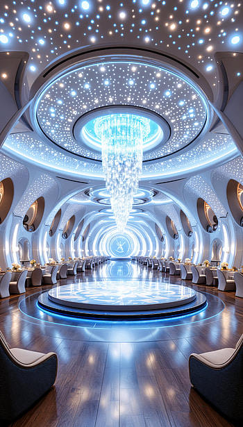 Elegant Ballroom: A Stunning for Your Screen HD phone wallpaper