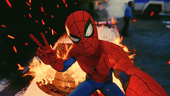 Spiderman Taking Selfie Ps4 2018, spiderman-ps4, spiderman, ps4-games, games, superheroes, ps-games HD wallpaper