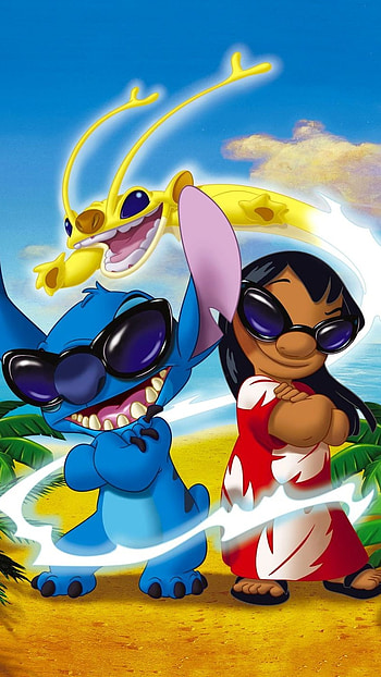 Stitch, Leo And Stich, Cartoon HD phone wallpaper