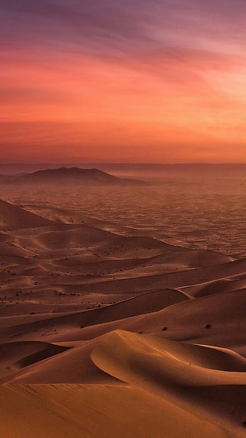 desert dreams, Scenic beauty, Captivating sunsets, Mobile tranquility HD phone wallpaper