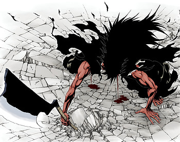 Kenpachi Zaraki, bankai, Anime, Bleach: Thousand-Year Blood War HD wallpaper