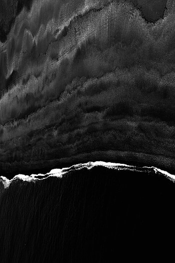 Dark, Lines, Relief, Wavy, Bw, Chb HD phone wallpaper