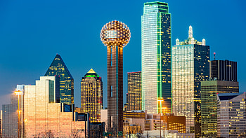 Dallas skyline, Dallas city, Dallas Texas, Dallas HD wallpaper