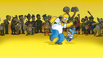The Simpsons Game, Homer (The Simpsons) HD wallpaper