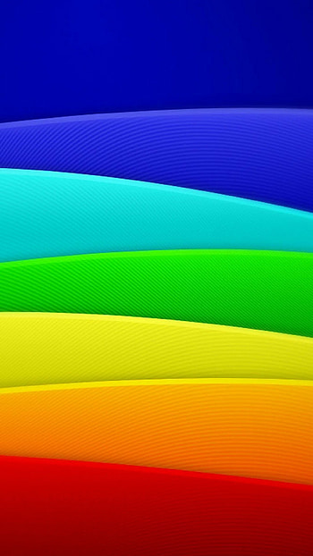 Rainbow Android , Colorful display, Mesmerizing spectrum, Vibrant background HD phone wallpaper