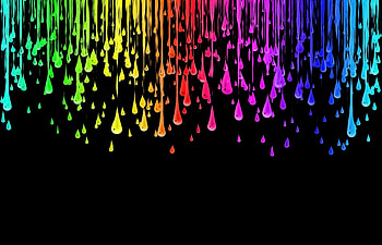 Dripping colours background love it HD wallpaper