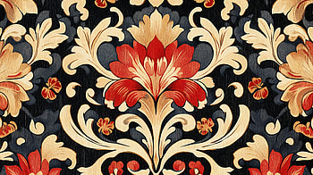 Elegant Vintage Pattern in Ultra, floral pattern, vintage design HD wallpaper