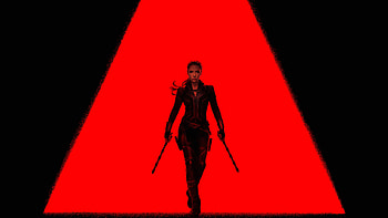 Black Widow, movie, minimal, 2020 HD wallpaper