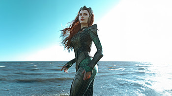Mera Cosplay Queen Of Atlantis, mera, cosplay, superheroes, deviantart HD wallpaper