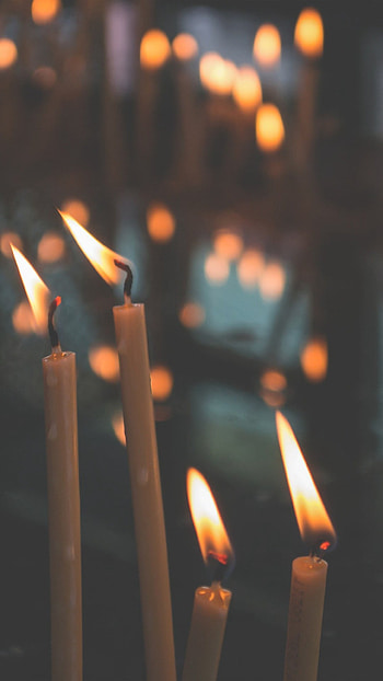Bokeh Candle Light Nature 8 HD phone wallpaper