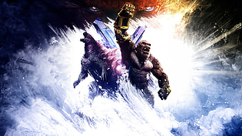 Godzilla x Kong: The New Empire — Epic Clash, Godzilla X Kong: The New Empire HD wallpaper