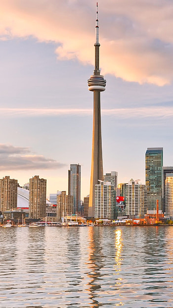 Toronto Skyline, Travels, Man made, Architecture HD phone wallpaper