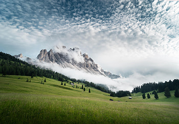 Dolomites In Italy , italy, mountains, nature HD wallpaper