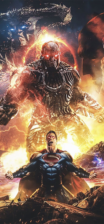 Superman and Darkseid in Zack Snyder's Justice League, 12 HD phone wallpaper