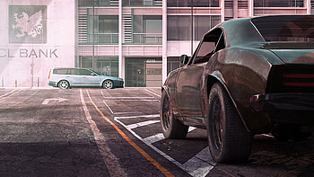 The Last Delivery , artist, artwork, digital-art, artstation, cars HD wallpaper
