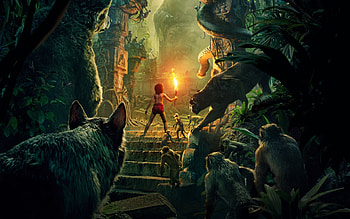 The Jungle Book movie, , Majestic visuals, Mythical creatures HD wallpaper