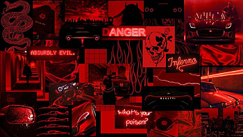Red and black aesthetic in 2021. Dark red , Red and black , Black aesthetic, Grunge Dark Aesthetic Laptop HD wallpaper