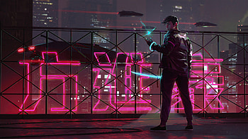 The Search , scifi, cyberpunk, artist, artwork, digital-art, artstation HD wallpaper