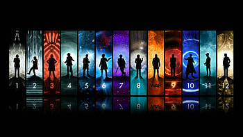 Doctor Who The Doctor TARDIS John Hurt Christopher Eccleston David . HD wallpaper