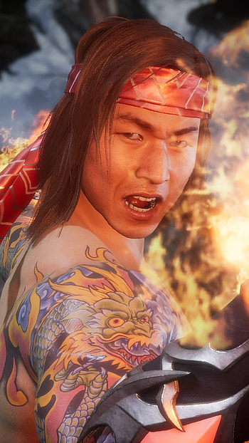 Liu Kang, Mortal Kombat 11, , background HD phone wallpaper
