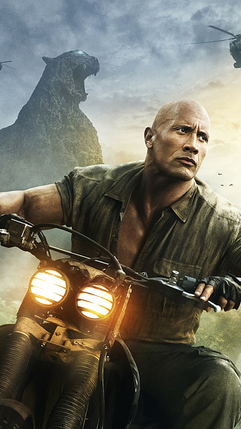 Jumanji Welcome to the Jungle, Dwayne Johnson, movies HD phone wallpaper