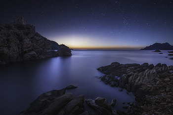 Rocks Sea Beautiful View, rocks, sea, nature HD wallpaper
