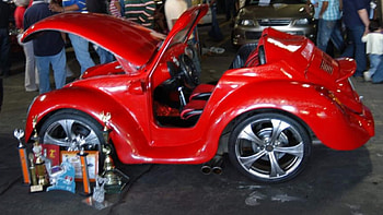 VW Hot Rod, hot rods, vw, cars, vehicles, volkswagen HD wallpaper