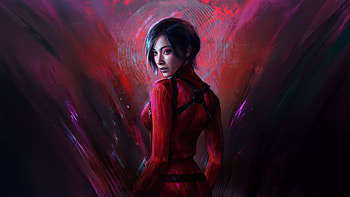 Ada Wong Resident Evil Without Fear, ada-wong, resident-evil-2, games, art, digital-art, artwork, video-games, deviantart HD wallpaper