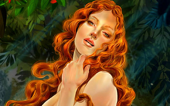 Beautiful woman, face, beautiful, fantasy, woman HD wallpaper