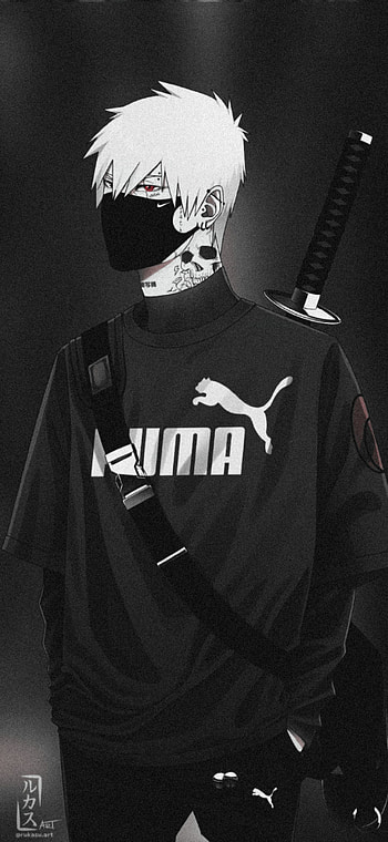 Kakashi DOPE, anime, naruto HD phone wallpaper