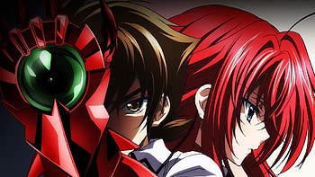 High School DxD : Issei and Rias Adventure Awaits, Anime, High School DxD, Issei Hyoudou, Ddraig (High School DxD), Rias Gremory HD wallpaper