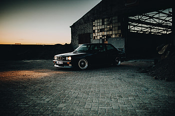 Cars, Lights, Dark, Car, Glow, Headlights, Retro HD wallpaper