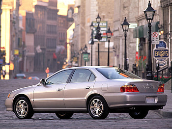 Auto, Acura, Cars, City, Lights, Asphalt, Lanterns, Side View, Style, Akura, Street, Tl, Metallic Gray, Grey Metallic HD wallpaper