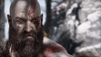 Kratos, God of War series, PlayStation gaming legend, High-definition gaming HD wallpaper