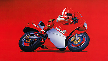 1986 Ducati 750 F1 Minimal , ducati, bikes, artist, artwork, digital-art, minimalism, minimalist HD wallpaper
