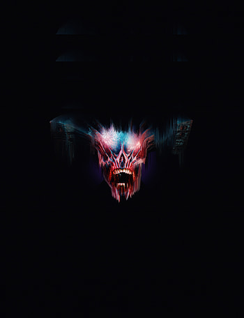 Doom Eternal, skull, video game, dark art HD phone wallpaper