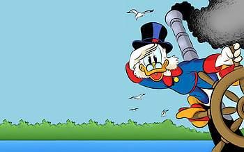 Scrooge McDuck, Animation, and backgrounds HD wallpaper
