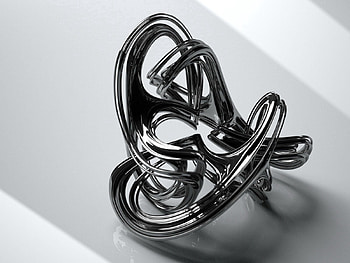 3D, Surface, Form, Metal, Figure HD wallpaper