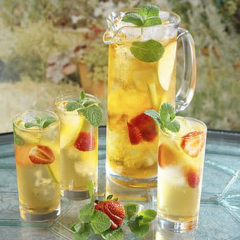 cocktail, summer, strawberry, egzotic, lemon, cocltail HD wallpaper