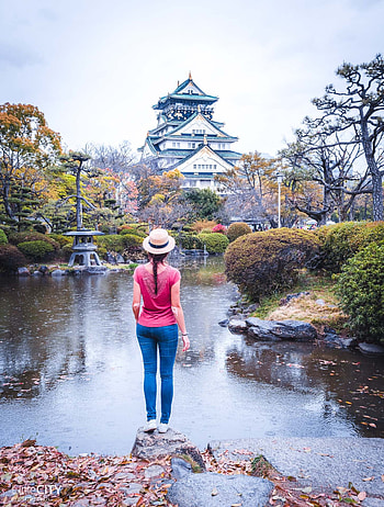 Osaka Castle, Japan, Schweizer Reiseblog HD phone wallpaper