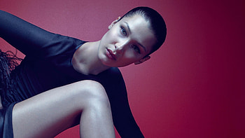 Giuseppe Zanotti collaboration, Bella Hadid HD wallpaper