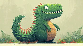 Playful Dinosaur in Stunning Ultra, dinosaur HD wallpaper